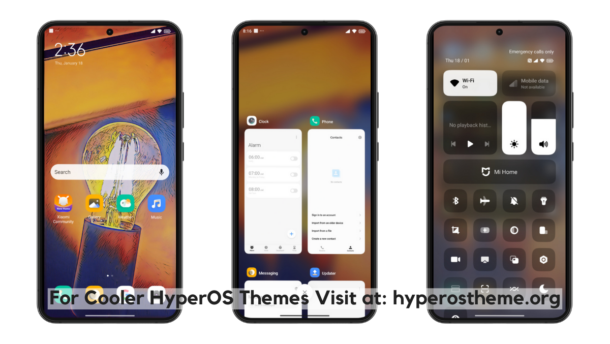 Orange Light HyperOS Theme